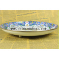 Enamel Round Plate Tableware